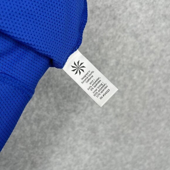 Athleta Athletic Bustle Skort Size XL Spacedye Blue Layered Tennis Golf Pockets - Picture 9 of 15